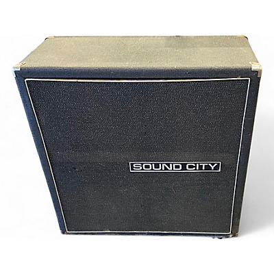 Vintage 1972 Sound City 4x12 Cab Guitar Cabinet