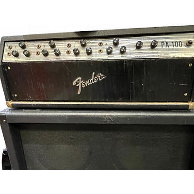 Vintage 1973 Fender PA-100 Tube Guitar Amp Head