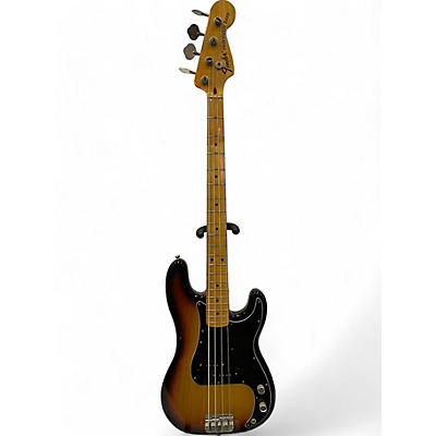 Fender Vintage 1973 Fender Precision Bass Sunburst Electric Bass Guitar