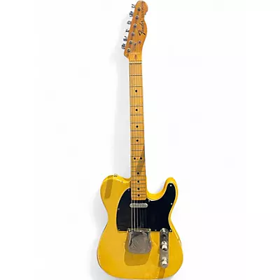 Vintage 1973 Fender Telecaster Blonde Solid Body Electric Guitar