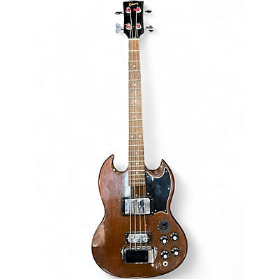 Vintage 1973 Gibson EB3 Walnut Electric Bass Guitar