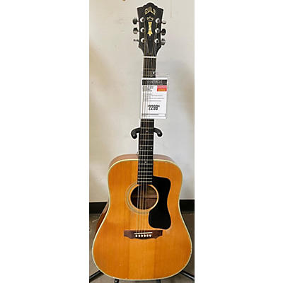 Guild Vintage 1973 Guild Bluegrass Jubilee D-50 Natural Acoustic Guitar