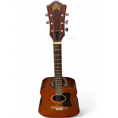 Vintage 1973 Guild D25 Mahogany Acoustic Guitar