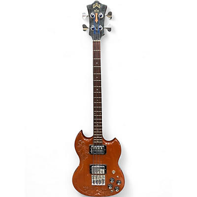 Vintage 1973 Guild JS-II Mahogany Electric Bass Guitar