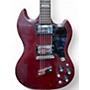 Vintage 1973 Guild S100 Cherry Solid Body Electric Guitar Cherry