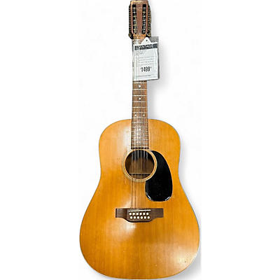 Martin Vintage 1973 Martin D-12-20 Natural 12 String Acoustic Guitar