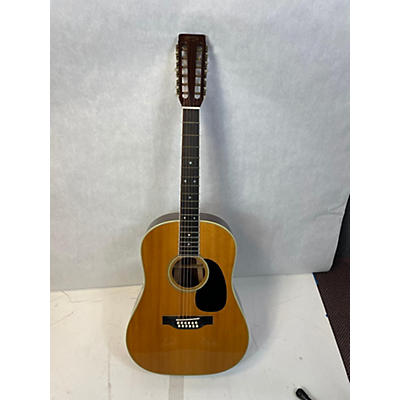 Martin Vintage 1973 Martin D-12-35 Natural 12 String Acoustic Guitar