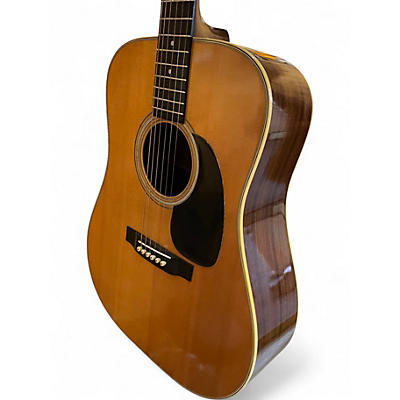 Vintage 1973 Martin D28 Natural Acoustic Guitar
