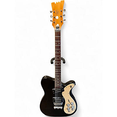 Vintage 1973 Mosrite Stereo 350 Black Hollow Body Electric Guitar