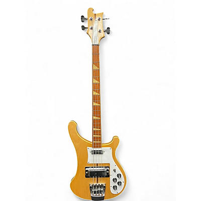 Vintage 1973 Rickenbacker 4001 Natural Electric Bass Guitar