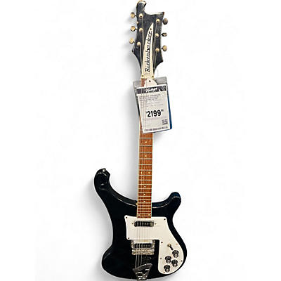 Vintage 1973 Rickenbacker 480 JETGLO Black Solid Body Electric Guitar