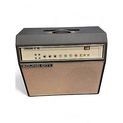 Vintage 1973 Sound City Concord GT80 Tube Guitar Combo Amp