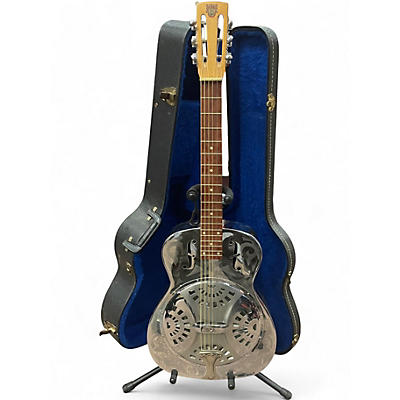 Vintage 1974 Dobro 33D Chrome Acoustic Guitar