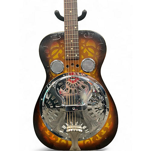 Vintage 1974 Dobro Model 66 Sunburst Lap Steel Sunburst