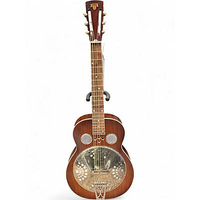 Vintage 1974 Dobro square neck Amber Resonator Guitar