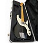 Vintage 1974 Fender 1974 Telecaster Bass Black Electric Bass Guitar Black