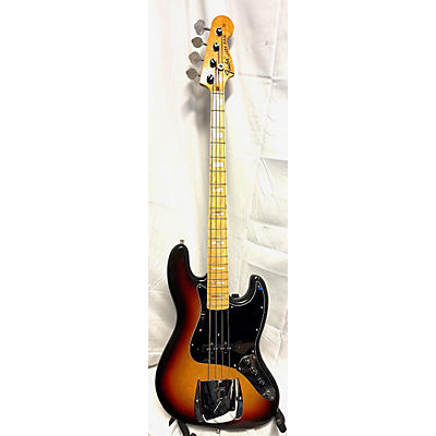 Fender Vintage 1974 Fender JAZZ BASS Sunburst Electric Bass Guitar