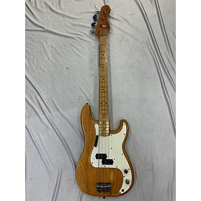 Fender Vintage 1974 Fender P BASS Natural Electric Bass Guitar