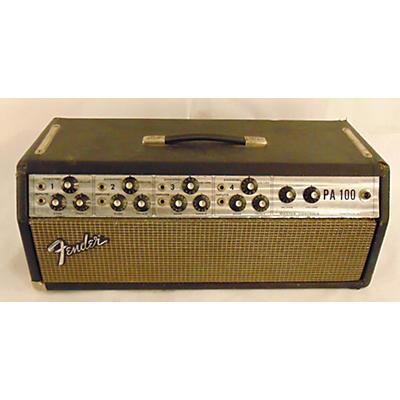 Fender Vintage 1974 Fender PA -100 HEAD Tube Guitar Amp Head