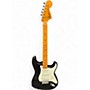 Vintage 1974 Fender Stratocaster Black Solid Body Electric Guitar Black