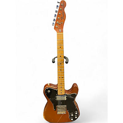 Vintage 1974 Fender Telecaster Custom Walnut Solid Body Electric Guitar