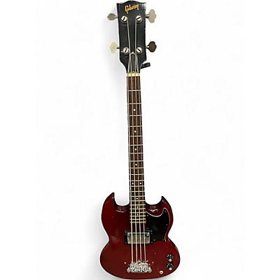 Vintage 1974 Gibson EB0 Cherry Electric Bass Guitar