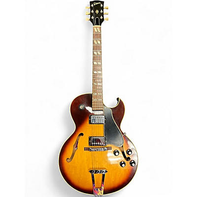 Vintage 1974 Gibson ES175D Sunburst Hollow Body Electric Guitar