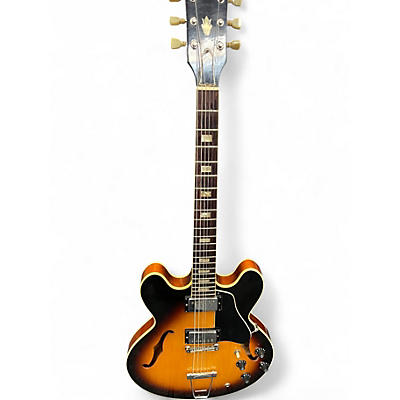 Vintage 1974 Gibson ES335-TD SUNBURST Hollow Body Electric Guitar