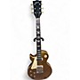 Vintage 1974 Gibson Les Paul Deluxe Left Handed Gold Top Electric Guitar Gold Top