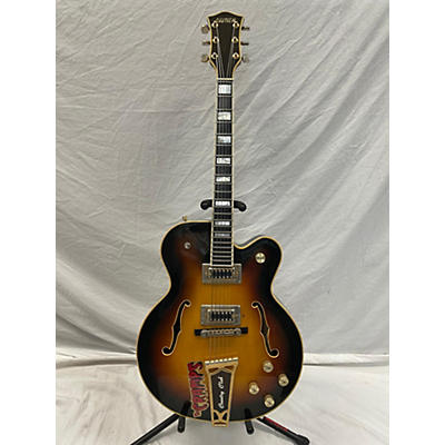 Gretsch Guitars Vintage 1974 Gretsch Guitars 7575 Country Club Sunburst Solid Body Electric Guitar