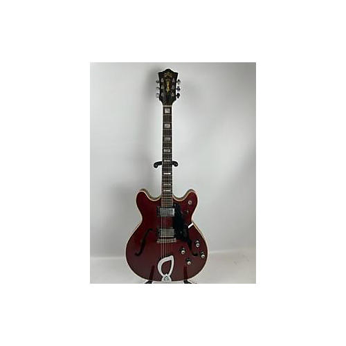 Guild Vintage 1974 Guild STARFIRE VI Cherry Hollow Body Electric Guitar Cherry