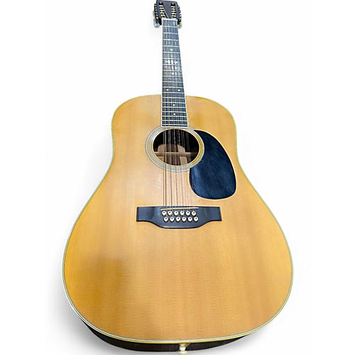 Vintage 1974 Martin D12 35 Natural 12 String Acoustic Guitar Natural
