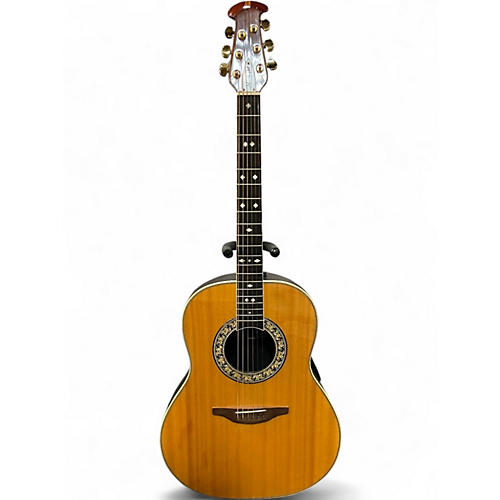 Vintage 1974 Ovation 1127 Natural Acoustic Guitar Natural