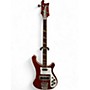 Vintage 1974 Rickenbacker 4001 Red Electric Bass Guitar Red