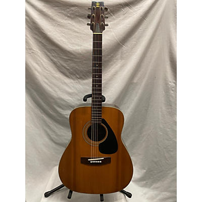 Yamaha Vintage 1974 Yamaha FG-160 Natural Acoustic Guitar