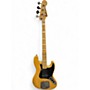 Vintage 1975 Fender 75' jazz bass Natural Electric Bass Guitar Natural