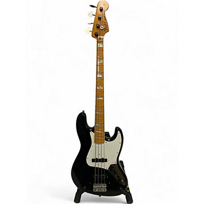 Fender Vintage 1975 Fender Jazz Bass Black Electric Bass Guitar