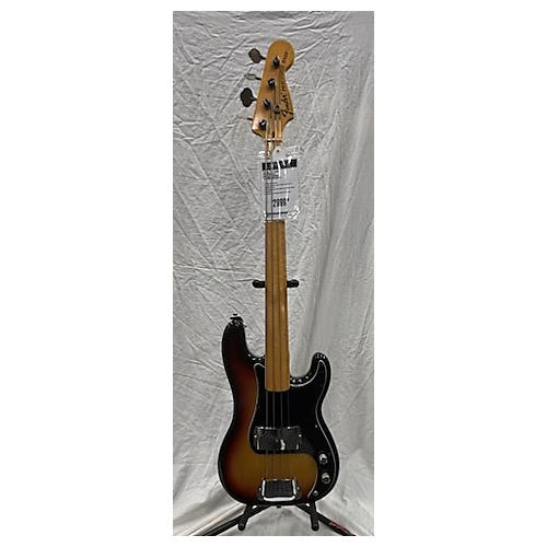 Fender Vintage 1975 Fender Precision Bass Fretless Sunburst Electric Bass Guitar Sunburst