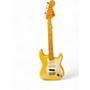 Vintage 1975 Fender Stratocaster Yellow Solid Body Electric Guitar Yellow