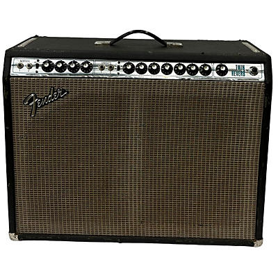 Fender Vintage 1975 Fender Twin Reverb 2x12 Tube Guitar Combo Amp