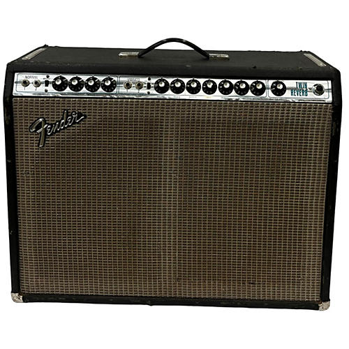 Fender Vintage 1975 Fender Twin Reverb 2x12 Tube Guitar Combo Amp