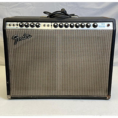 Fender Vintage 1975 Fender Twin Reverb Tube Guitar Combo Amp