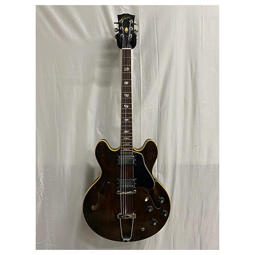 Gibson Vintage 1975 Gibson Es335 Walnut Hollow Body Electric Guitar Walnut