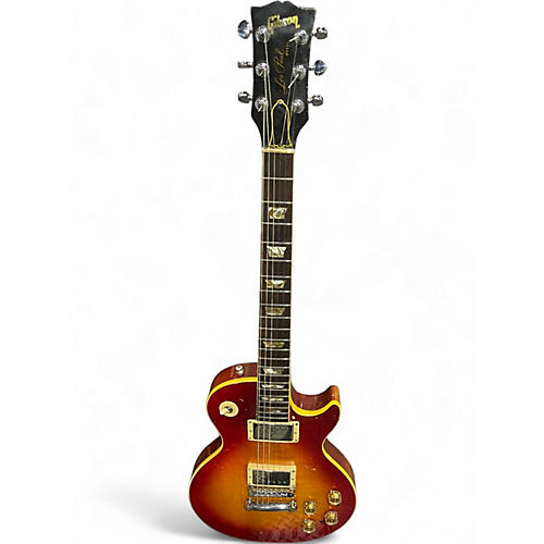 Vintage 1975 Gibson LES PAUL 2 Color Sunburst Solid Body Electric Guitar 2 Color Sunburst