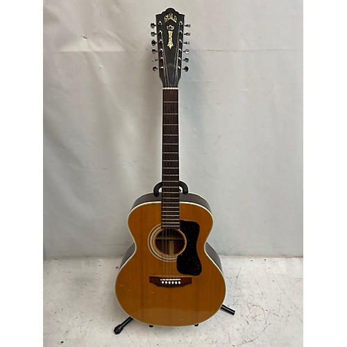 Guild Vintage 1975 Guild F212 Natural 12 String Acoustic Guitar Natural