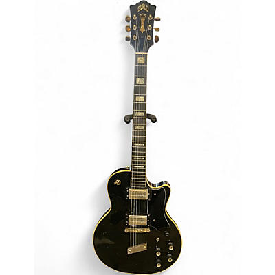 Vintage 1975 Guild M75 Black Solid Body Electric Guitar