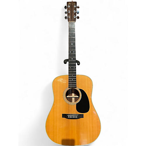 Vintage 1975 Martin D28 Natural Acoustic Guitar Natural