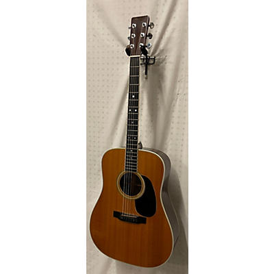 Martin Vintage 1975 Martin D35 Natural Acoustic Guitar