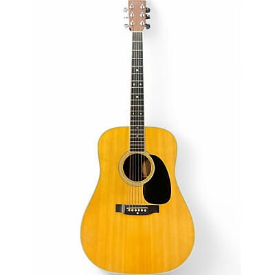 Vintage 1975 Martin D35 Natural Acoustic Guitar