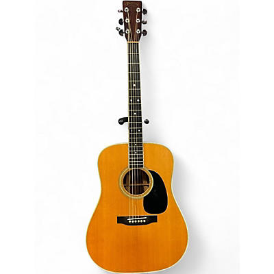 Vintage 1975 Martin D35 Natural Acoustic Guitar